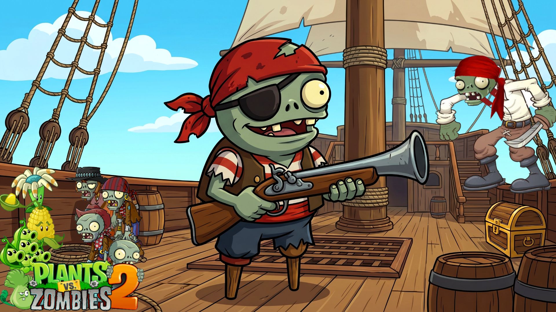 Растения против Зомби-2 Plants Vs Zombies-2 PvZ | ПвЗ  [14] битва прохождение топ