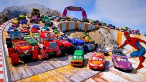 GTA V - ЧЕЛОВЕК ПАУК И ОСТАЛЬНЫЕ ПРОХОДИТ ИСПЫТАНИЯ С ПРЕПЯТСТВИЯМИ