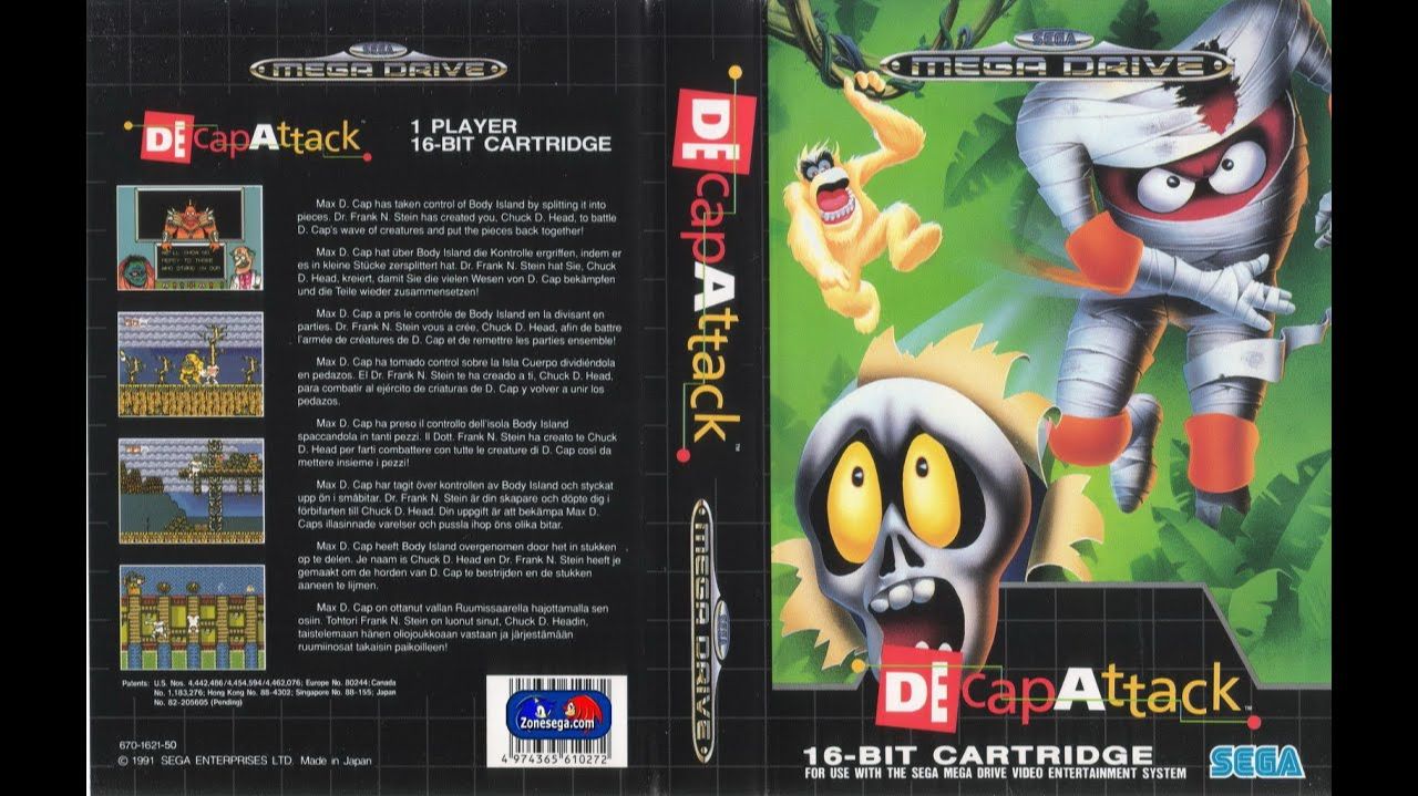 Decap Attack (Genesis)