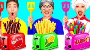 Кулинарный Челлендж: Я против Бабушки | Удивительные Кухонные Трюки