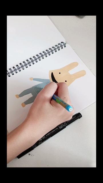 Рисую стажëра из Animal Hospital.