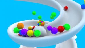 Изучайте цвета и названия животных с помощью 3D Pacman и Rainbow Animal Brick Ball для детей