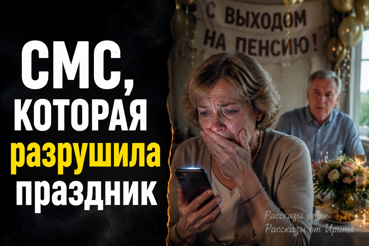 Сообщение в телефоне мужа разрушило наш праздник