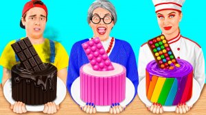 Кулинарный Челлендж# Я против Бабушки # Смешные Ситуации с Едой