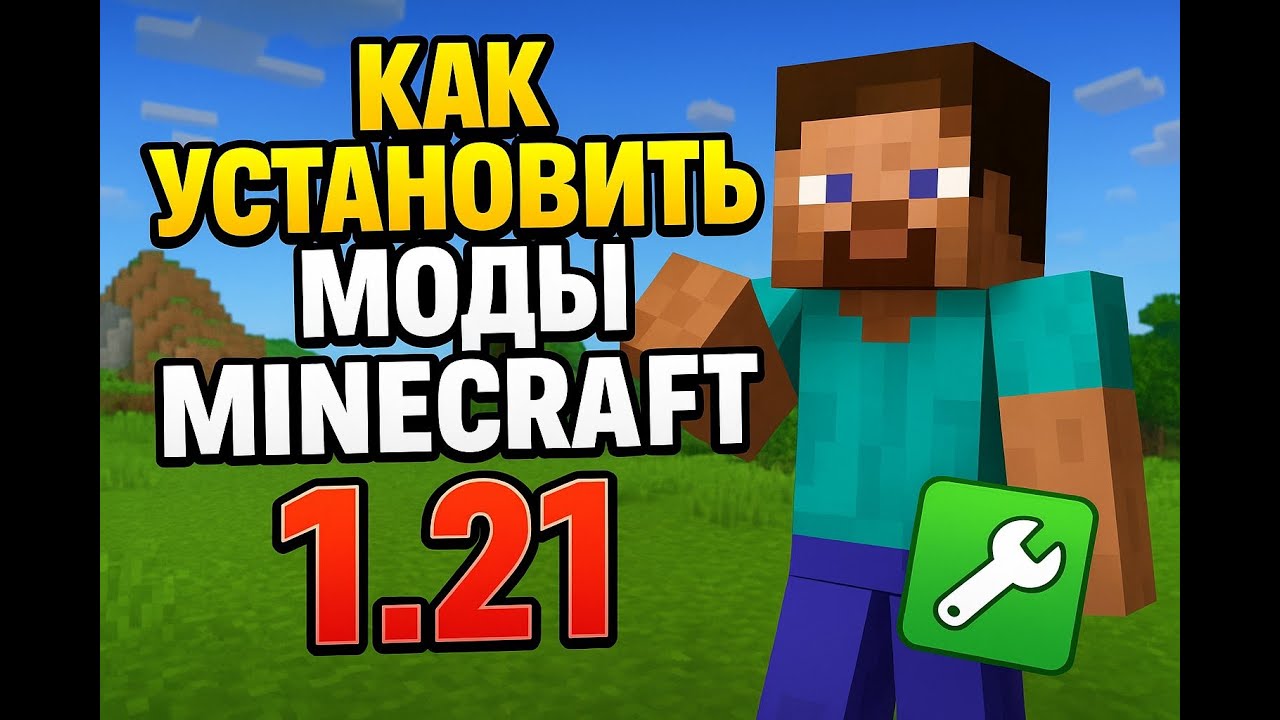 🔥 Как УСТАНОВИТЬ моды в Minecraft 1.21-1.21.8 за 2 минут?! (Очень ПРОСТО)