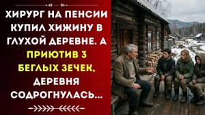 ХИРУРГ на пенсии купил ХИЖИНУ в глухой ДЕРЕВНЕ. Истории из жизни. Аудиорассказ.