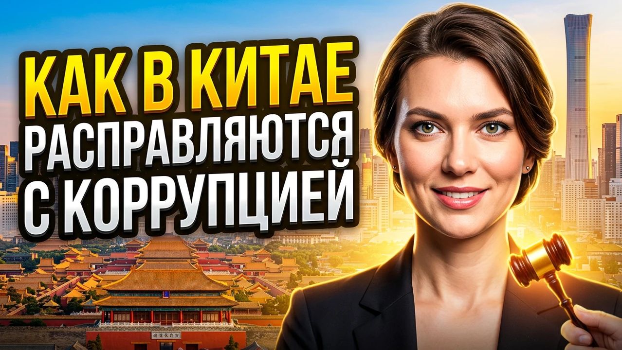КАК В КИТАЕ РАСПРАВЛЯЮТСЯ С КОРРУПЦИЕЙ