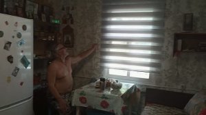 Вот эта обновка ! Повесили шторы, перестановка и другие дела. После работы вкусный обед