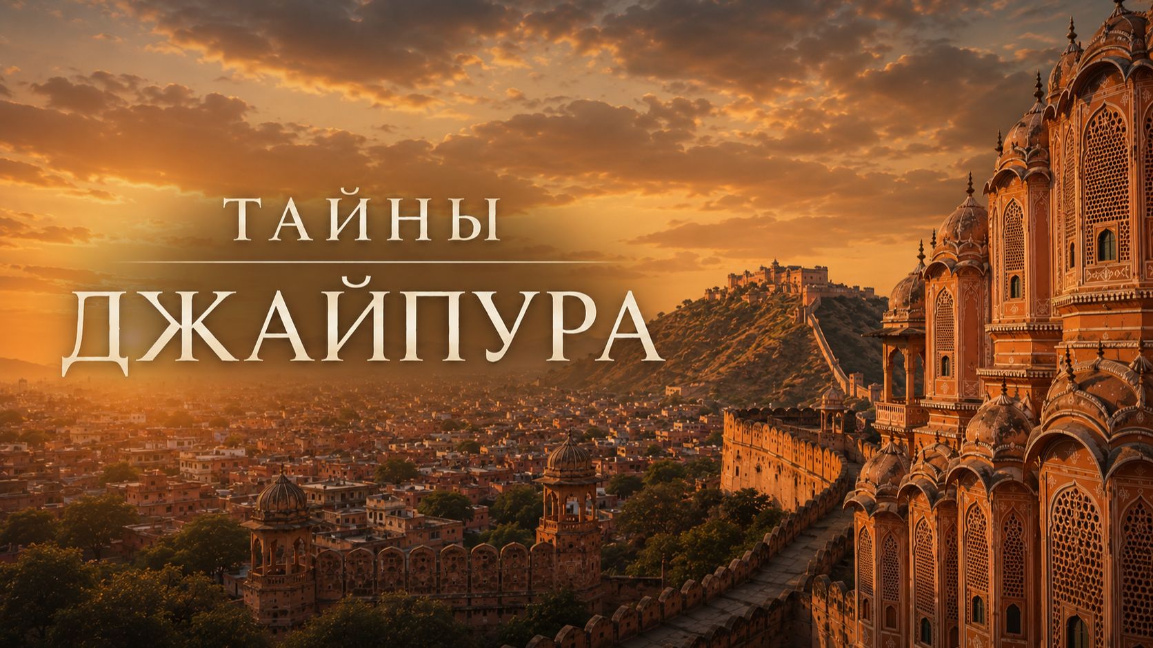 Джайпур: Почему «Розовый город» Индии стал таким за 3 дня?