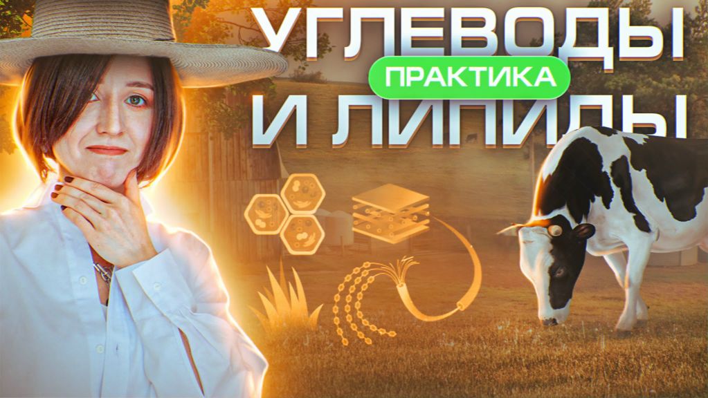 ХИМИЯ КЛЕТКИ | УГЛЕВОДЫ И ЛИПИДЫ ЗА 18 МИНУТ | ЕГЭ-2025 по биологии