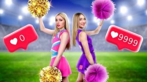 Что скрывает БОГАТАЯ чирлидерша от бедной подруги? 👑🔥