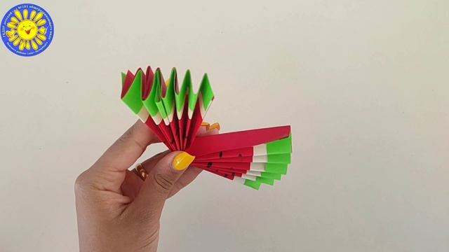 " Веер арбуз "🍉
своими руками