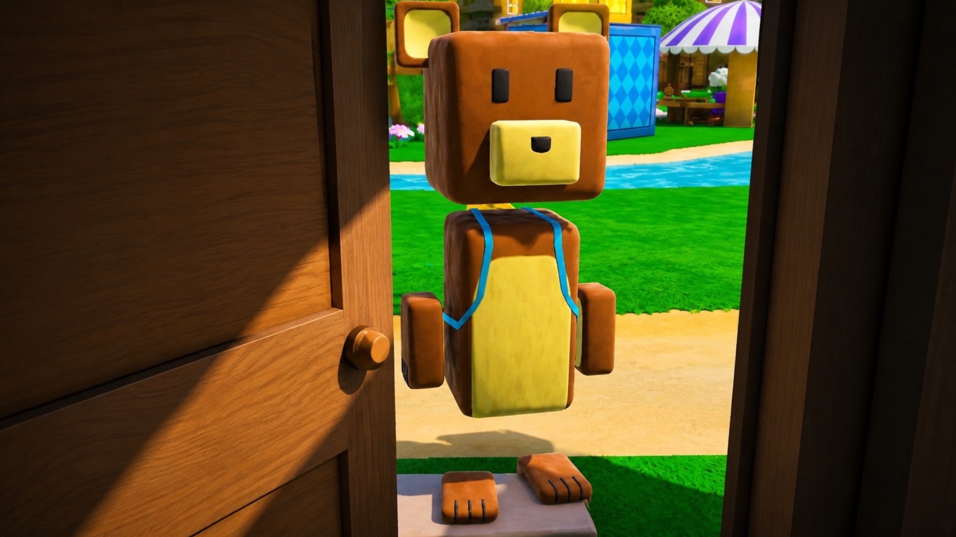 Что-то стучит в вашу дверь... не открывай! Super Bear Adventure
