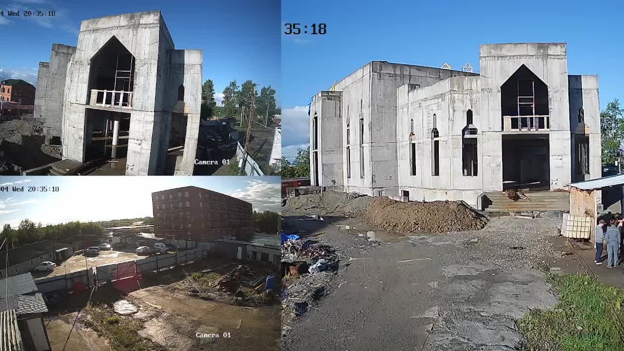09.08.2026г.Live C места строительства первой Дальневосточной соборной мечети.