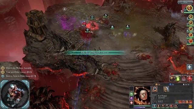 WH40K DoW2 Retribution Прохождение кампании за Космодесант Хаоса Часть 13. Mount Siccaris