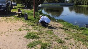 видеообзор с водоема часть 2