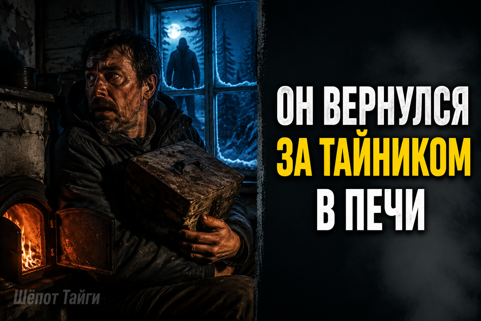Тайник в старой печи, за которым вернулись ночью