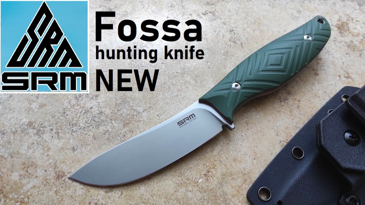 ✅ NEW SRM FOSSA 605T Hunting Knife