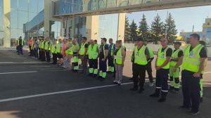 День физкультурника в аэропорту Ставрополя