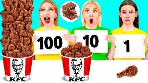 Безумный Челлендж. 100 слоев еды