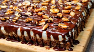 Невероятно вкусный торт «Сникерс» который тает во рту🍰