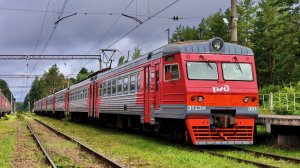 Поездка на ЭТ2ЭМ 001, Поселок - Санкт-Петербург Витебский вокзал