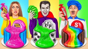 Кулинарный Челлендж# Я против Вампира # Смешные Cитуации от Jelly DO Challenge