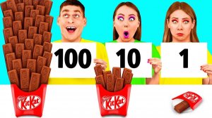 100 Слоев Еды Челлендж # Умные Гаджеты или Лайфхаки от MeMeMe Challenge