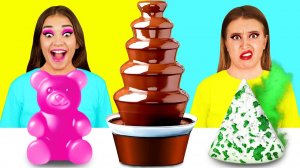 Шоколадный Фонтан Челлендж # Вкусные Рецепты c TeenTeam Challenge