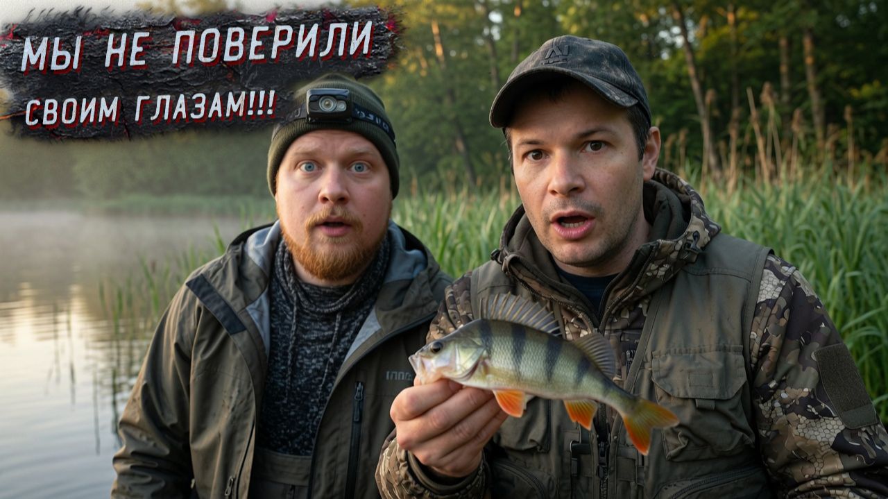 Рыбалка на удочку! Окунь, ёрш, И немного юмора