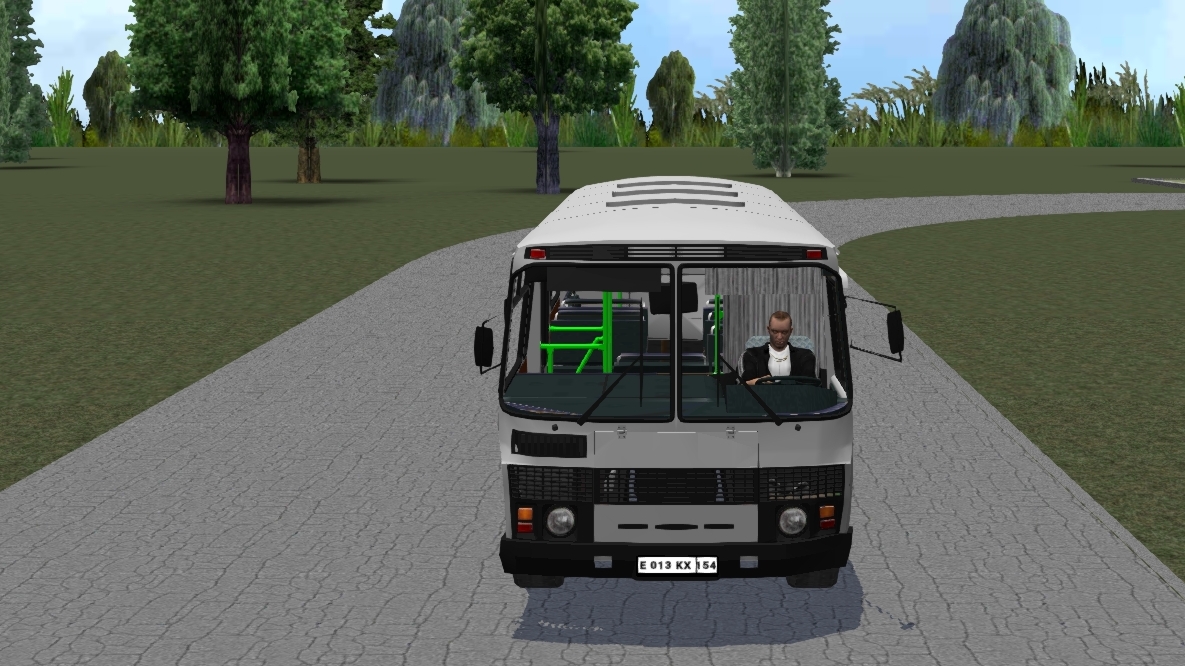 Вожу автобус часть 3