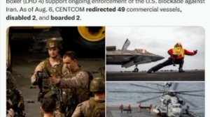 🇺🇸 CENTCOM: США продолжают морскую блокаду Ирана.

⚓ Центральное командование ВС США (CENTCOM) зая