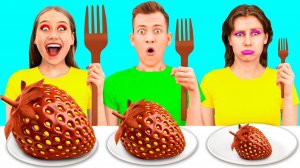 Большая, Средняя или Маленькая Тарелка Челлендж # Вкусные Кухонные Лайфхаки от DoDo Challenge