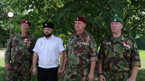 В Армавире юнармейцам отряда «Гвардия» вручили голубые береты