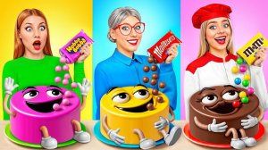 Кулинарный Челлендж# Я против Бабушки # Эпичная Битва с Едой от Multi DO Challenge