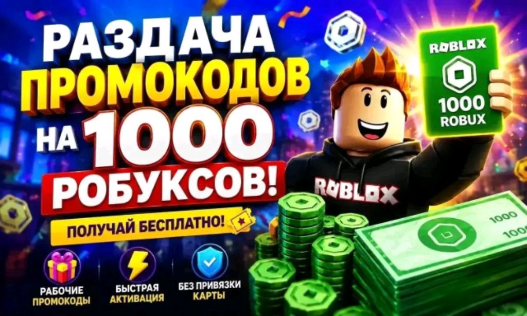 1000 робуксов