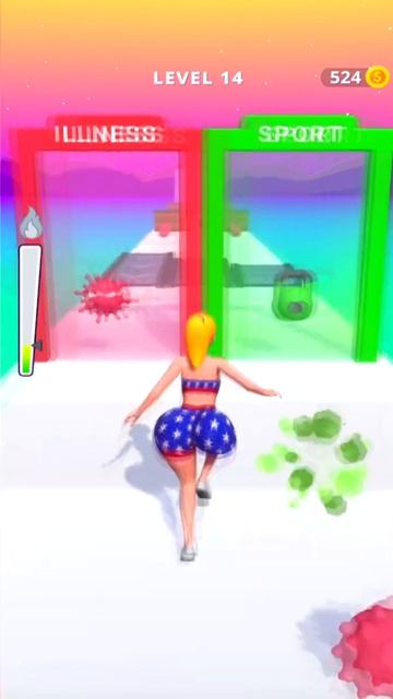 Twerk Race Уровень 13-14