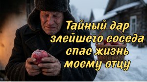 ЗИМНИЕ ЯБЛОКИ ДЛЯ ВРАГА | Тайный дар злейшего соседа спас жизнь моему отцу