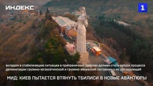МИД: Киев пытается втянуть Тбилиси в новые авантюры