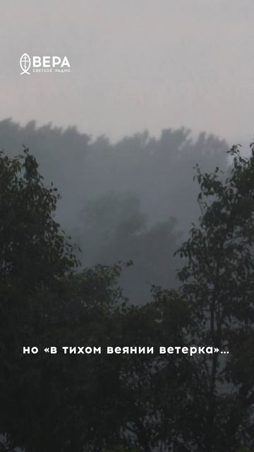 На Кармиле Илия познал Бога «в тихом веянии ветерка»