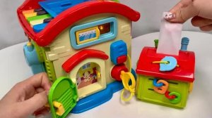 Уникальная игрушка-непоседа ASMR 🏠 Большая доска-непоседа   Удовлетворяющий ASMR 피젯토이 피젯보드