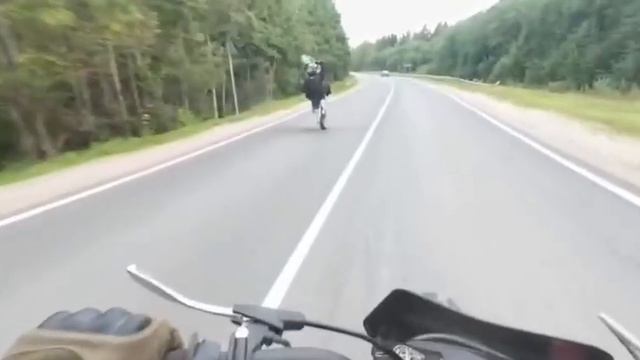 Покатушки на питбайке в Вологодской области закончились аварией