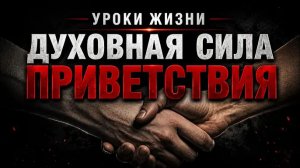УРОКИ ЖИЗНИ «Духовная сила приветствия» (Библейское Откровение, здесь мудрость и глубина)
