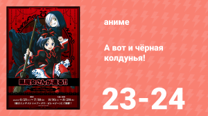 А вот и чёрная колдунья! 1 сезон 23-24 серии (аниме-сериал, 2012)