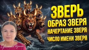 Зверь. Образ зверя. Начертание зверя. Число имени зверя. Рассуждение над Книгой Откровений