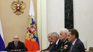 Владимир Путин Совещание с членами Совета Безопасности, Кремль, 13:15, 7 августа 2026 года