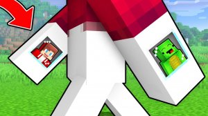 мы построили дом ВНУТРИ девочки Джей Джей 😳 (часть 1) #майнкрафт Minecraft!