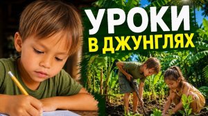 ИСХОД РУССКИХ МУЖИКОВ В ДЖУНГЛИ. Жизнь на острове один день, в котором дети учатся всему