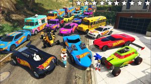 Я УГНАЛ РЕДКИЕ HOT WHEELS ТАЧКИ С СОНИКОМ ИЗ РЕАЛЬНОЙ ЖИЗНИ В ГТА 5