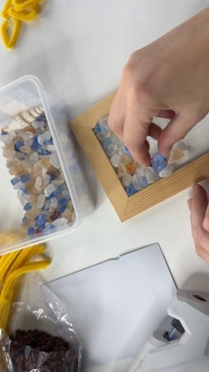 Ночник из рамки для фото своими руками #diy #творчество #pinterest #handmade